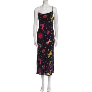 Colorful Zodiac Maxi Dress